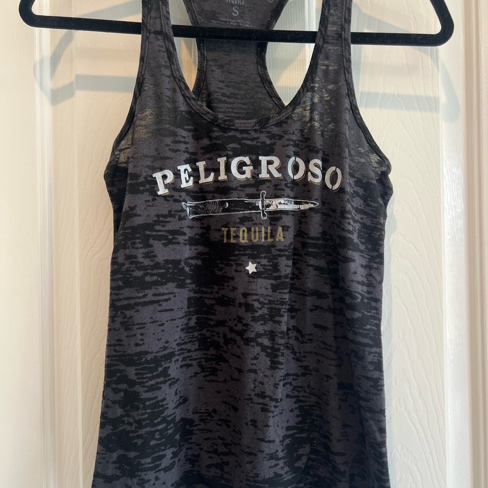4. Peligroso Tequila Tank Top